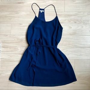 Naked Zebra Spaghetti Strap Chiffon Dress